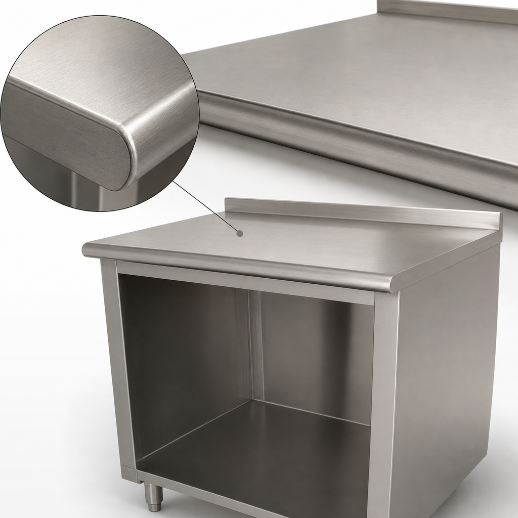 14 Gauge 304 Stainless Steel Top