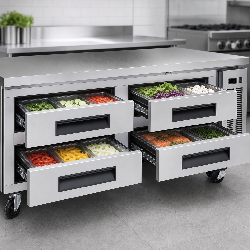 Refrigerated Pull-Out Drawers