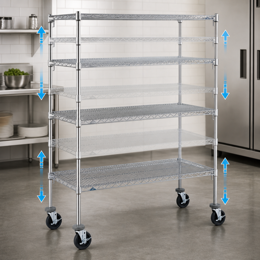 Super Adjustable Shelf System
