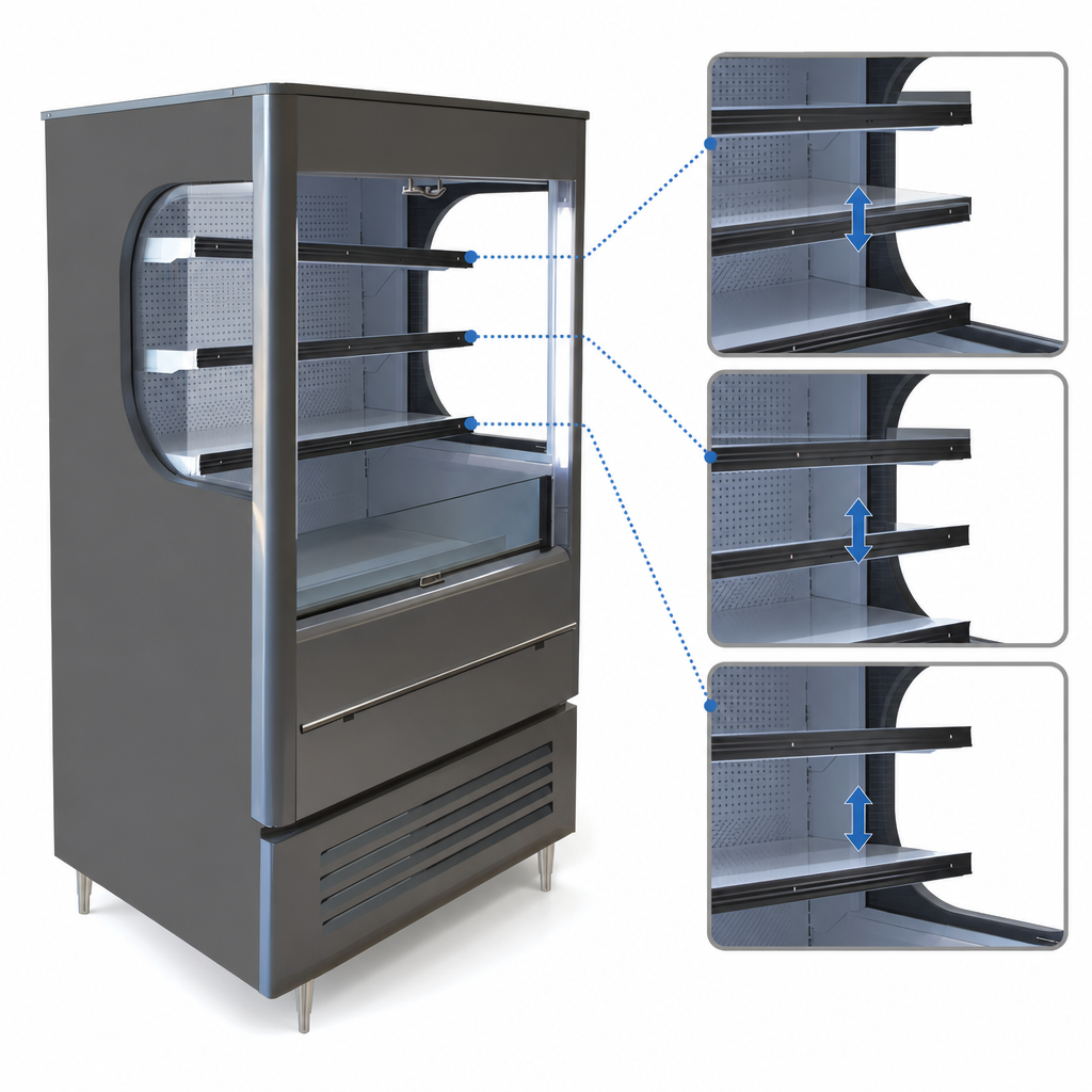 Three Adjustable Shelves