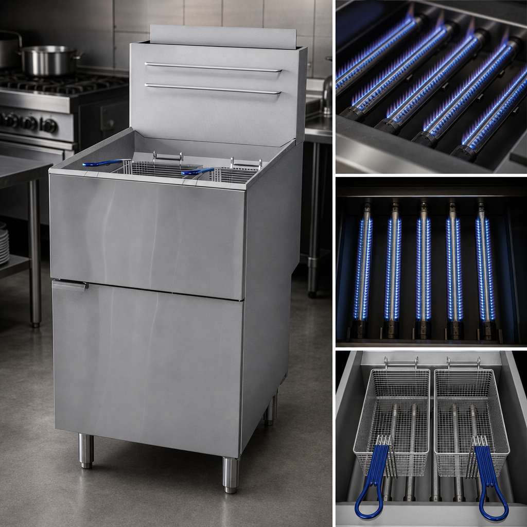 Five-Burner Gas Heat
