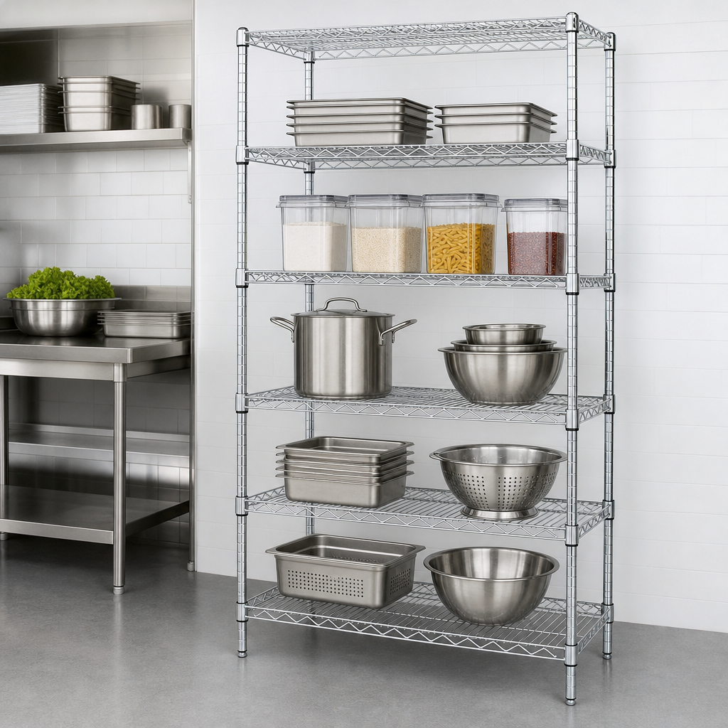 5 Wire Shelves