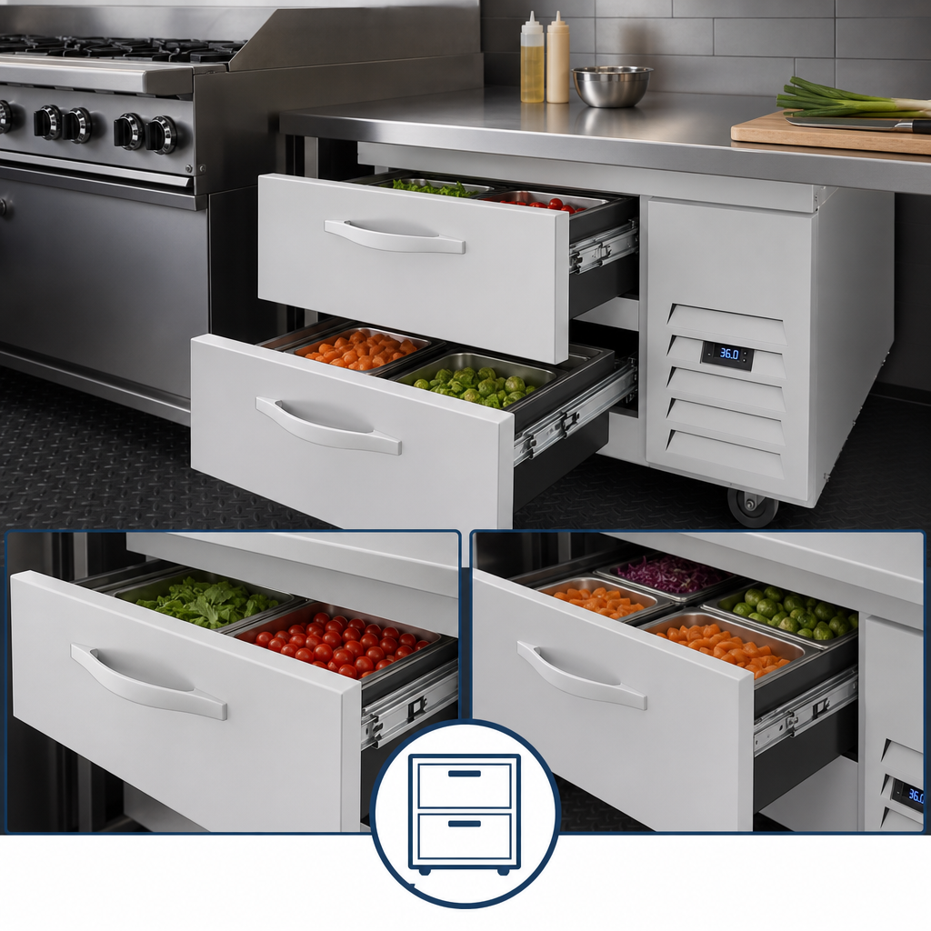 Two-Drawer Storage
