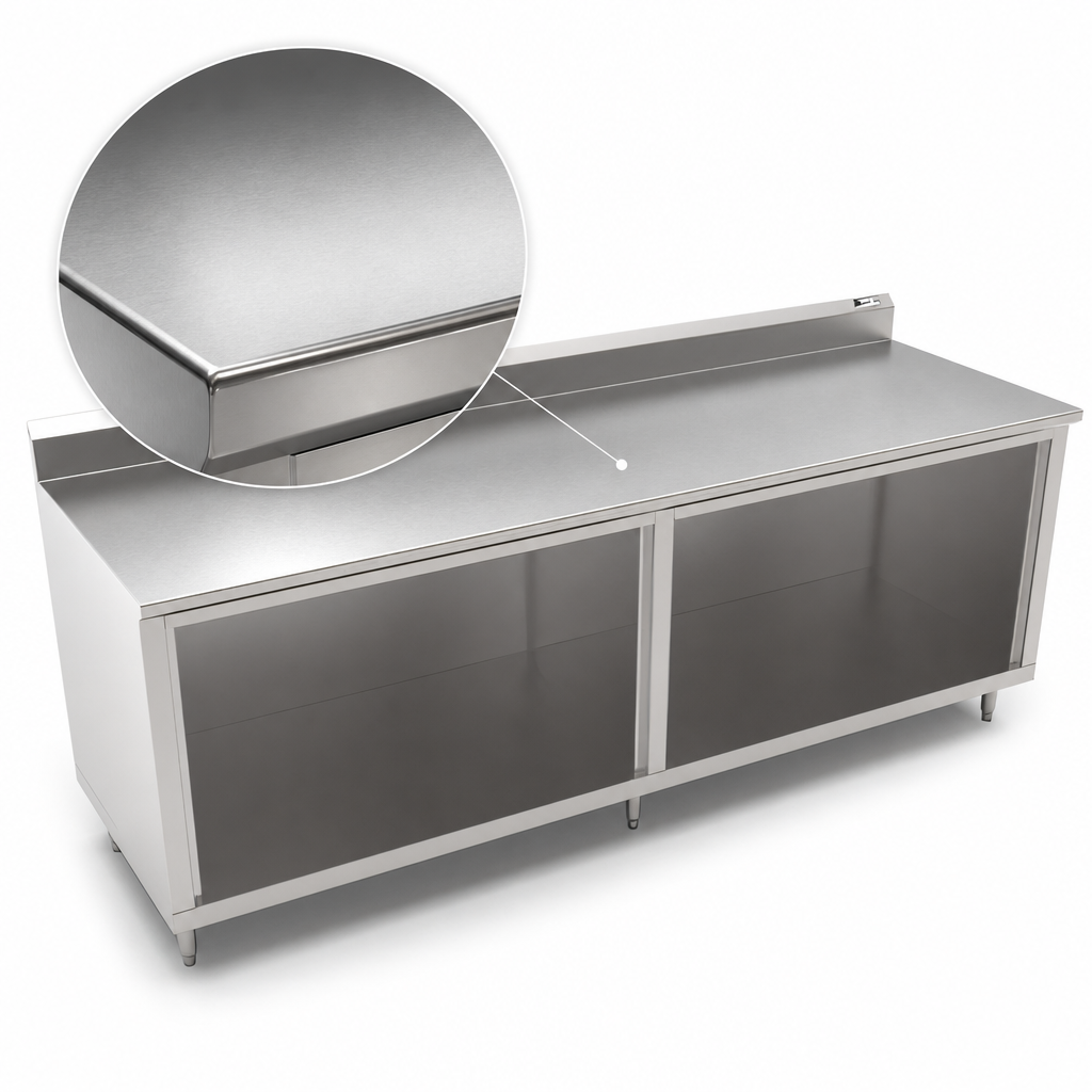 14-Gauge 300-Series Stainless Steel Top