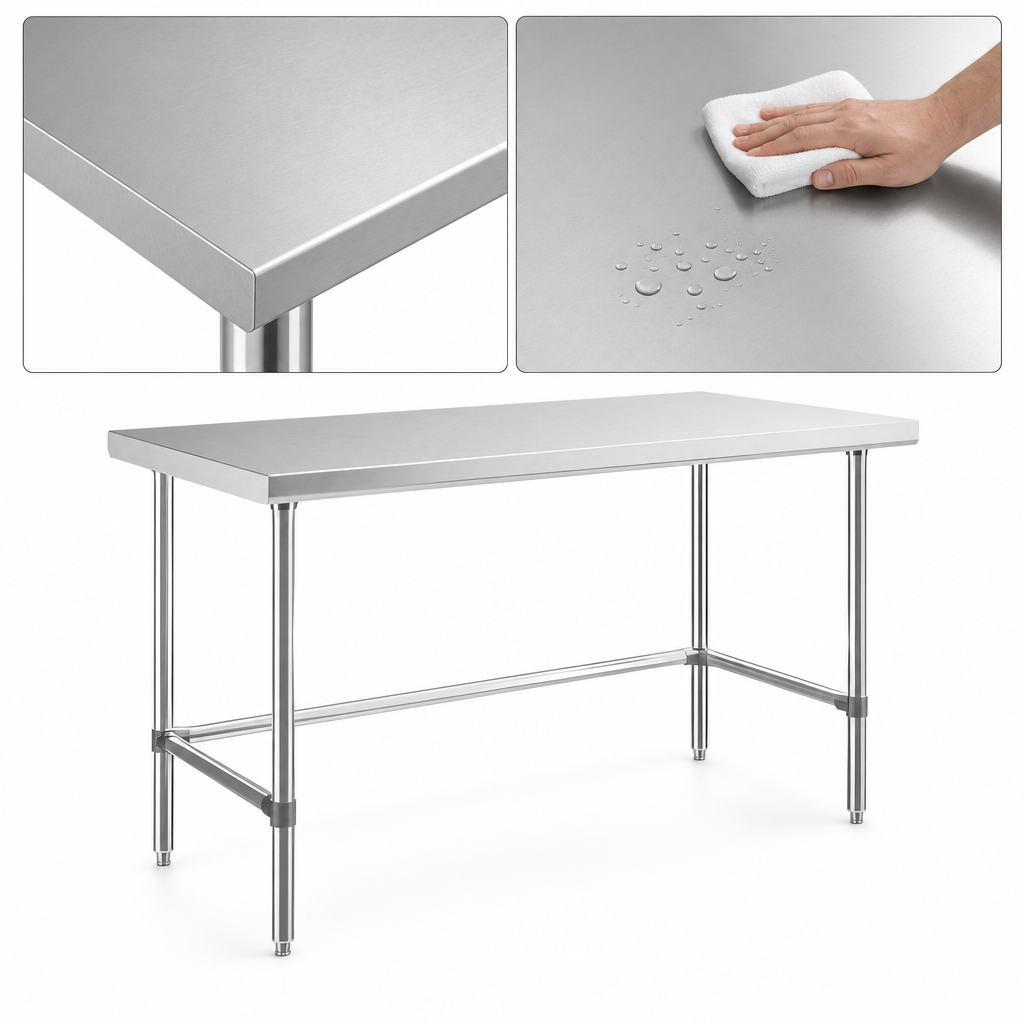18-Gauge 430 Stainless Steel Top