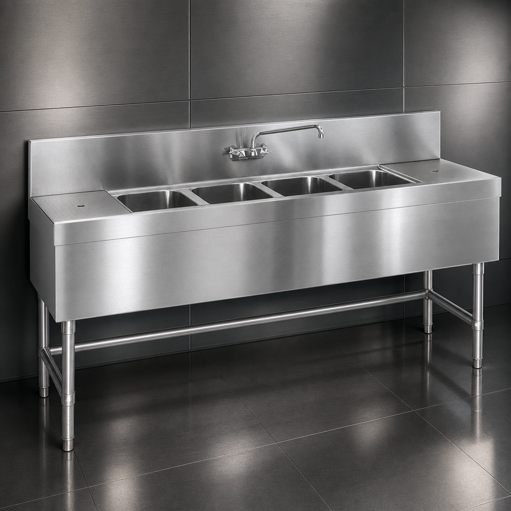 Heavy-Gauge Stainless Steel Construction