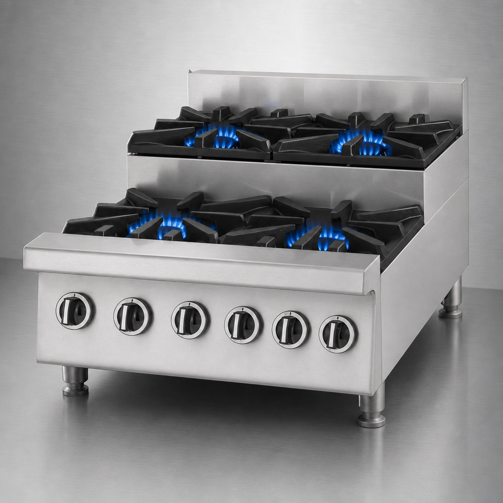 Six Burner Configuration