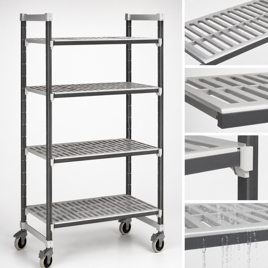4 Vented Shelf Plates