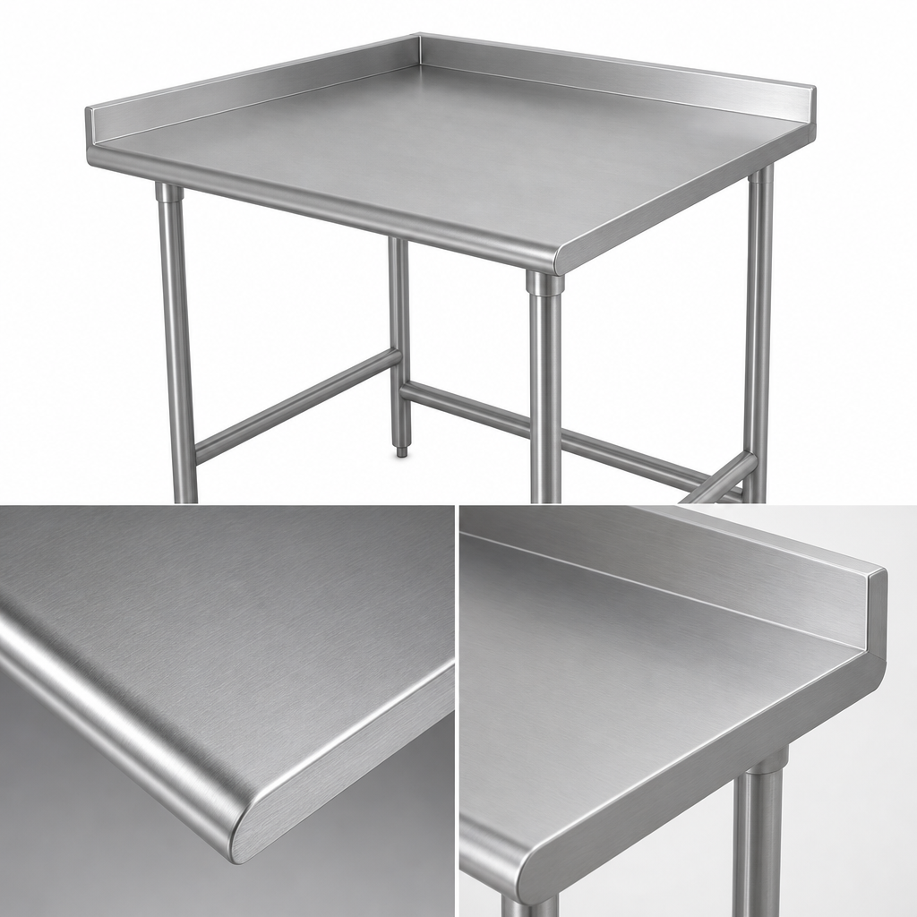 16 Gauge 430 Stainless Steel Top