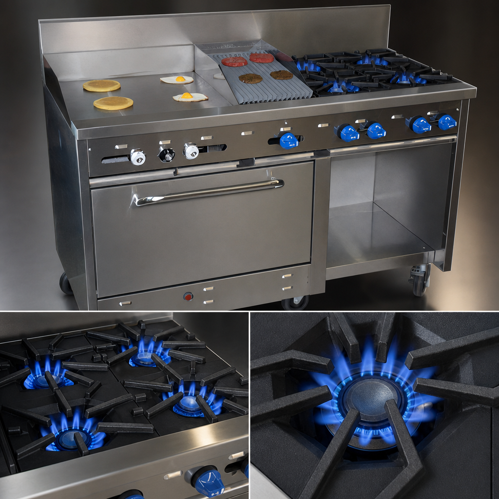 Open Star Burners