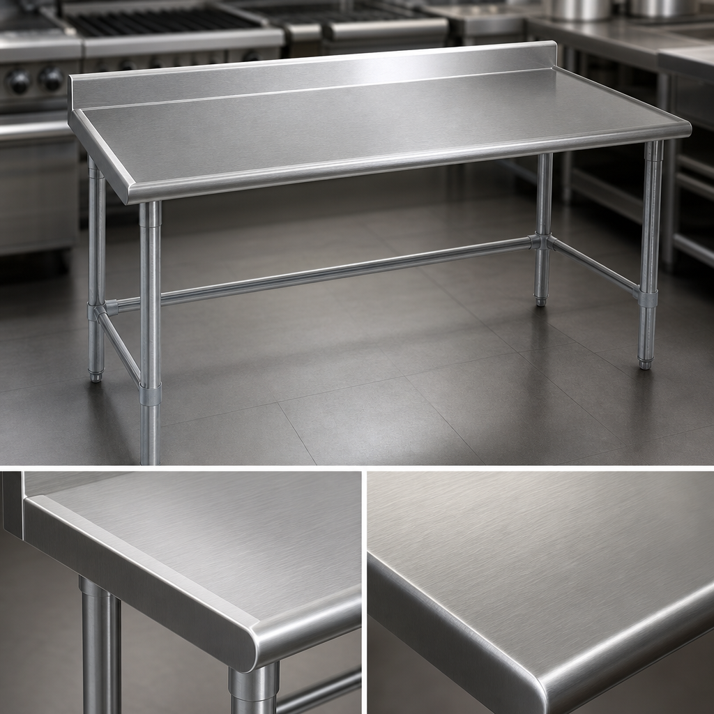 14-Gauge 300 Series Stainless Steel Top