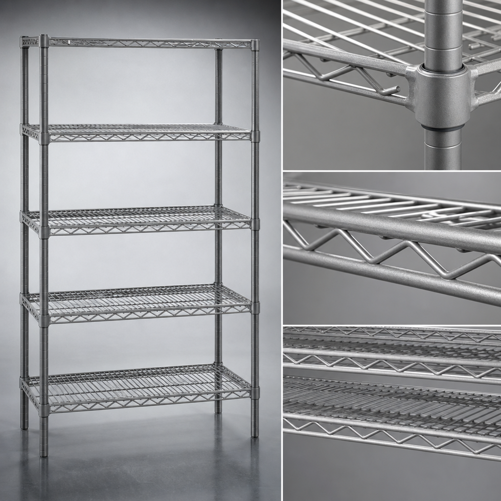 Patented QuadTruss Shelf Design