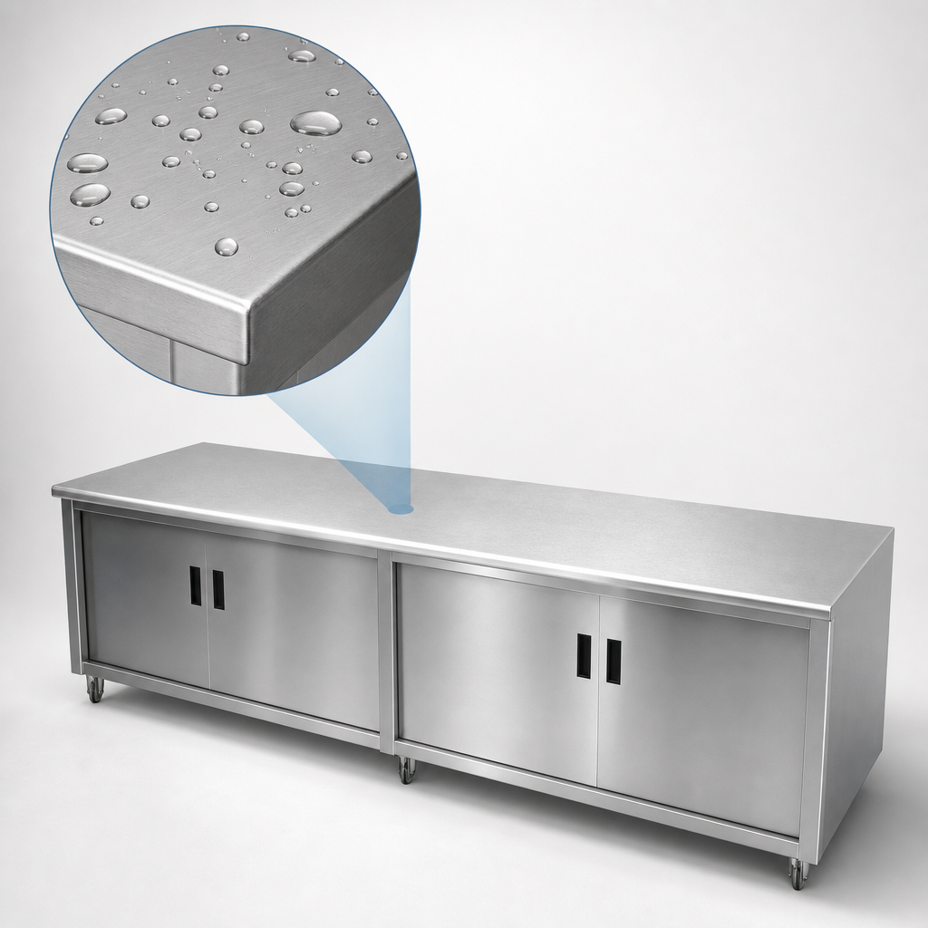 14 Gauge 304 Stainless Steel Top