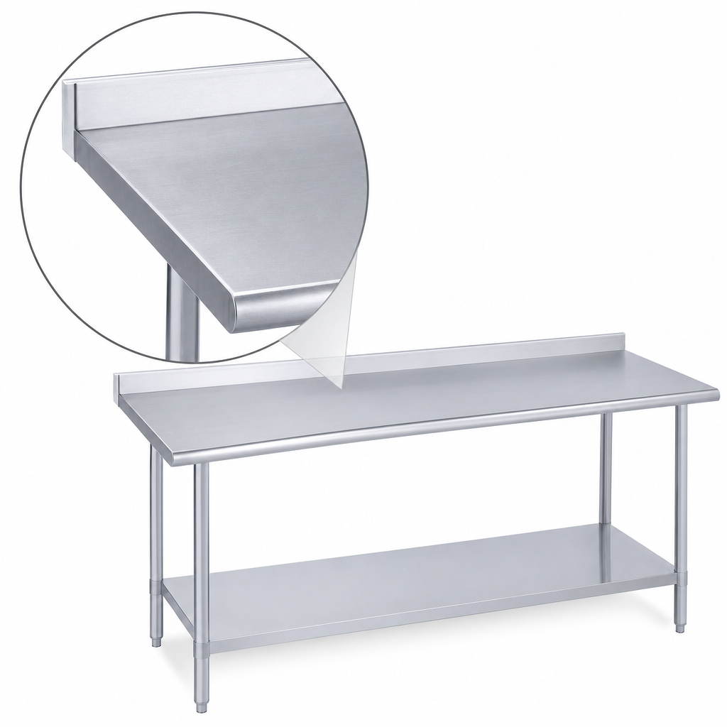 16-Gauge 300 Series Stainless Steel Top