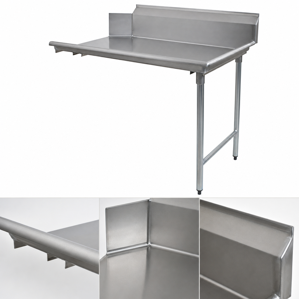 16-Gauge 304 Stainless Steel Top