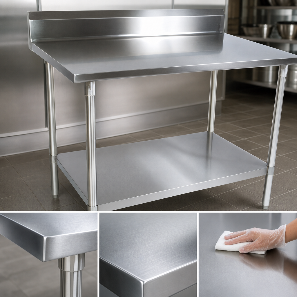 18-Gauge T-430 Stainless Steel Top