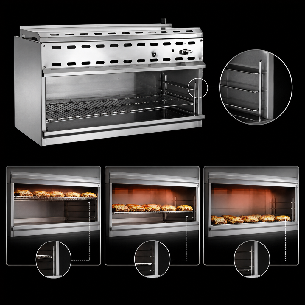 3-Position Heavy-Duty Rack