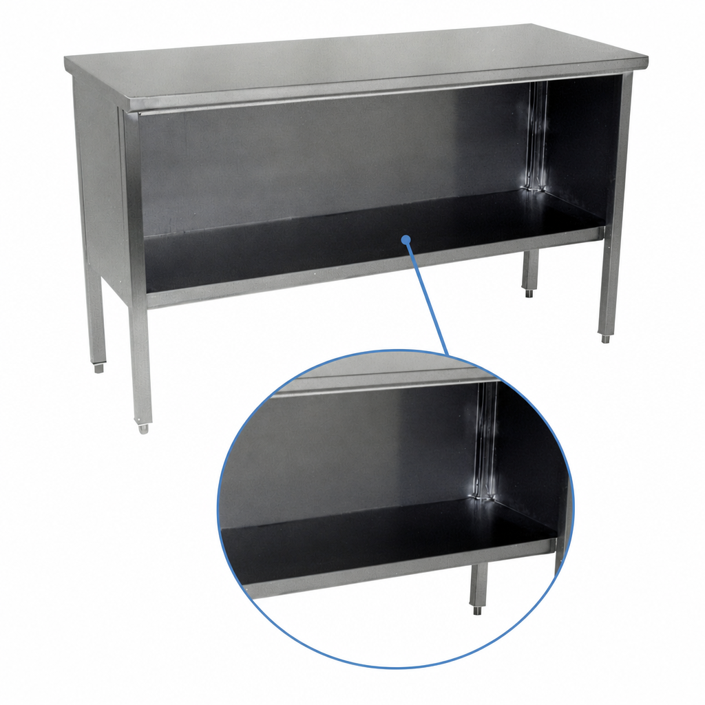 Open Front Enclosed Base