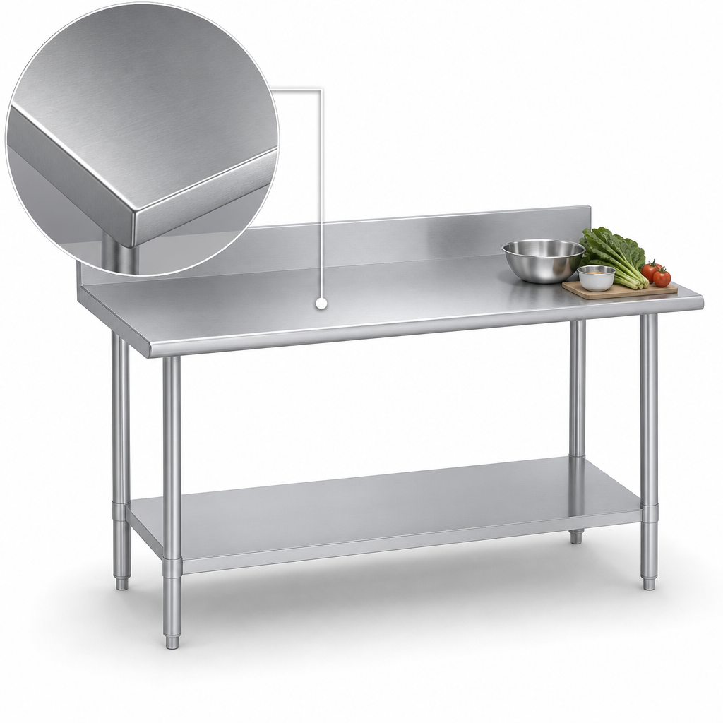 16 Gauge 300 Series Stainless Steel Top