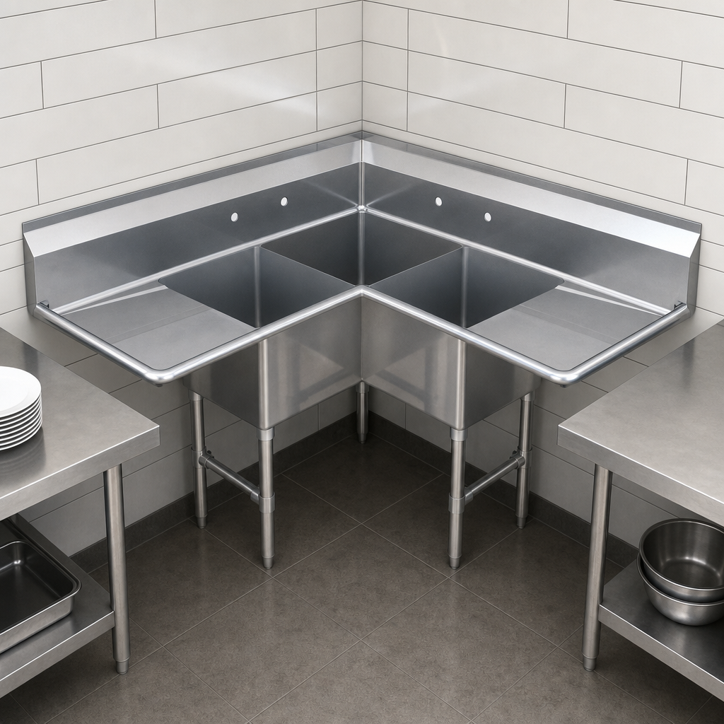 Corner Space-Saving Layout