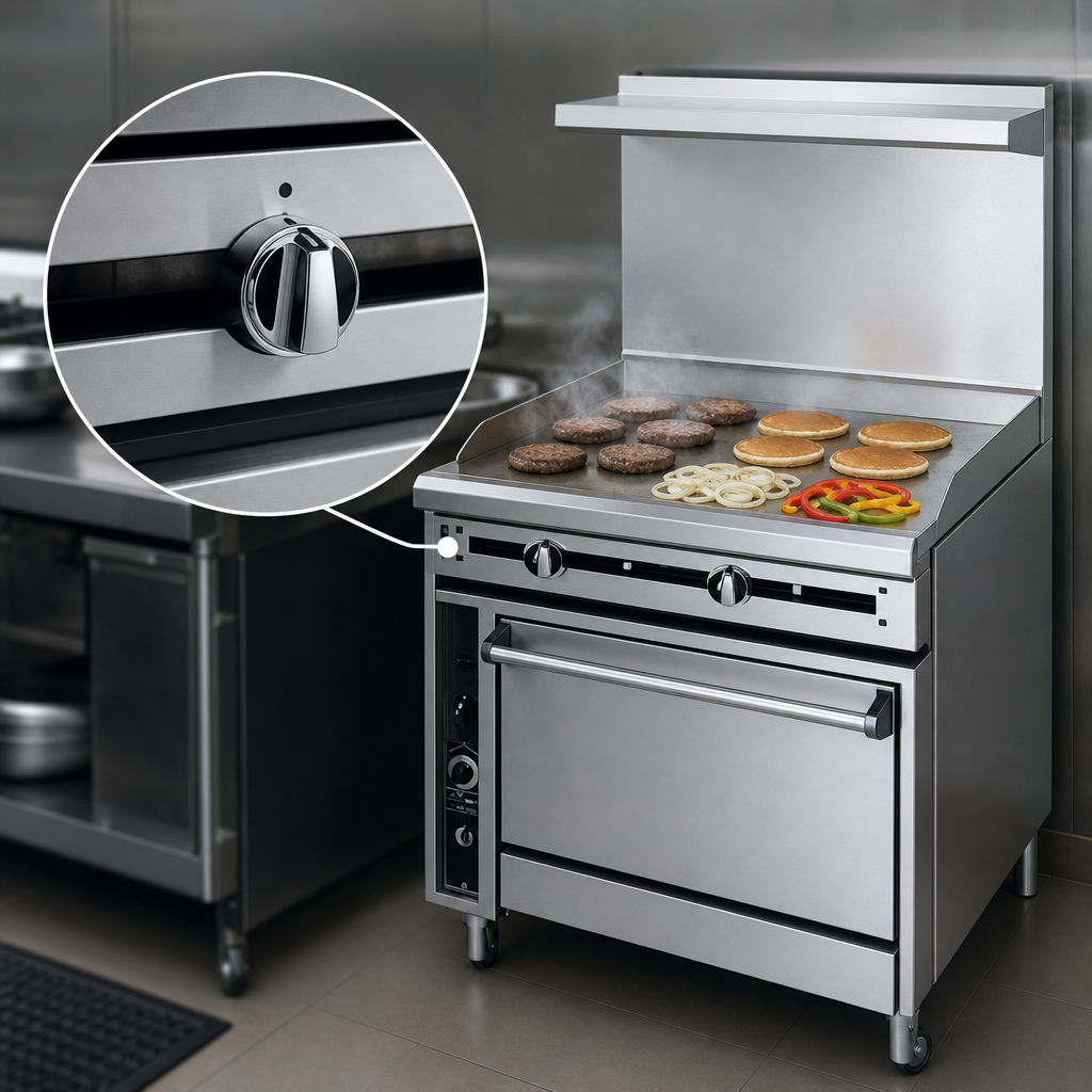 Thermostatic Griddle Controls