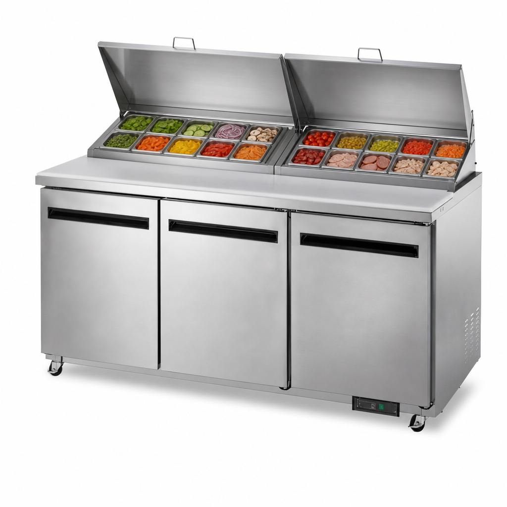 Mega-Top Pan Capacity