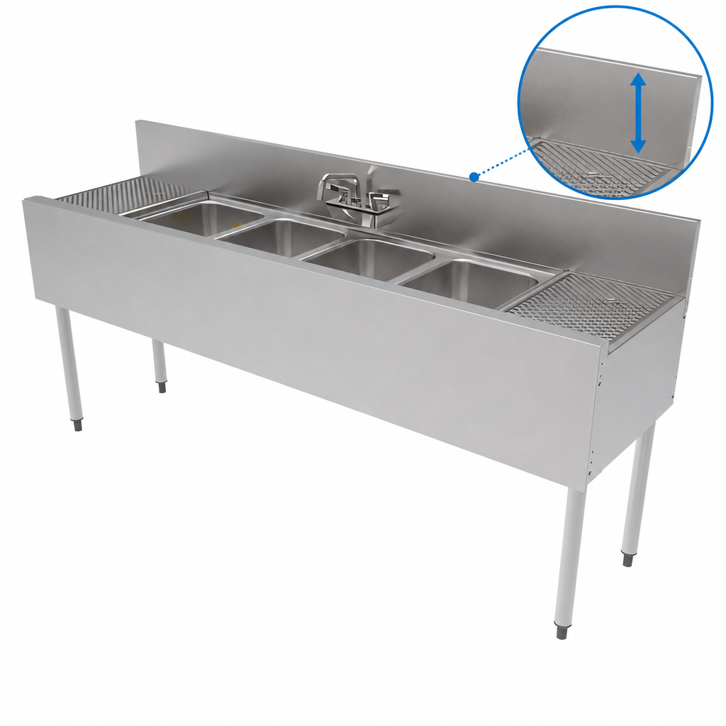Six-Inch Backsplash