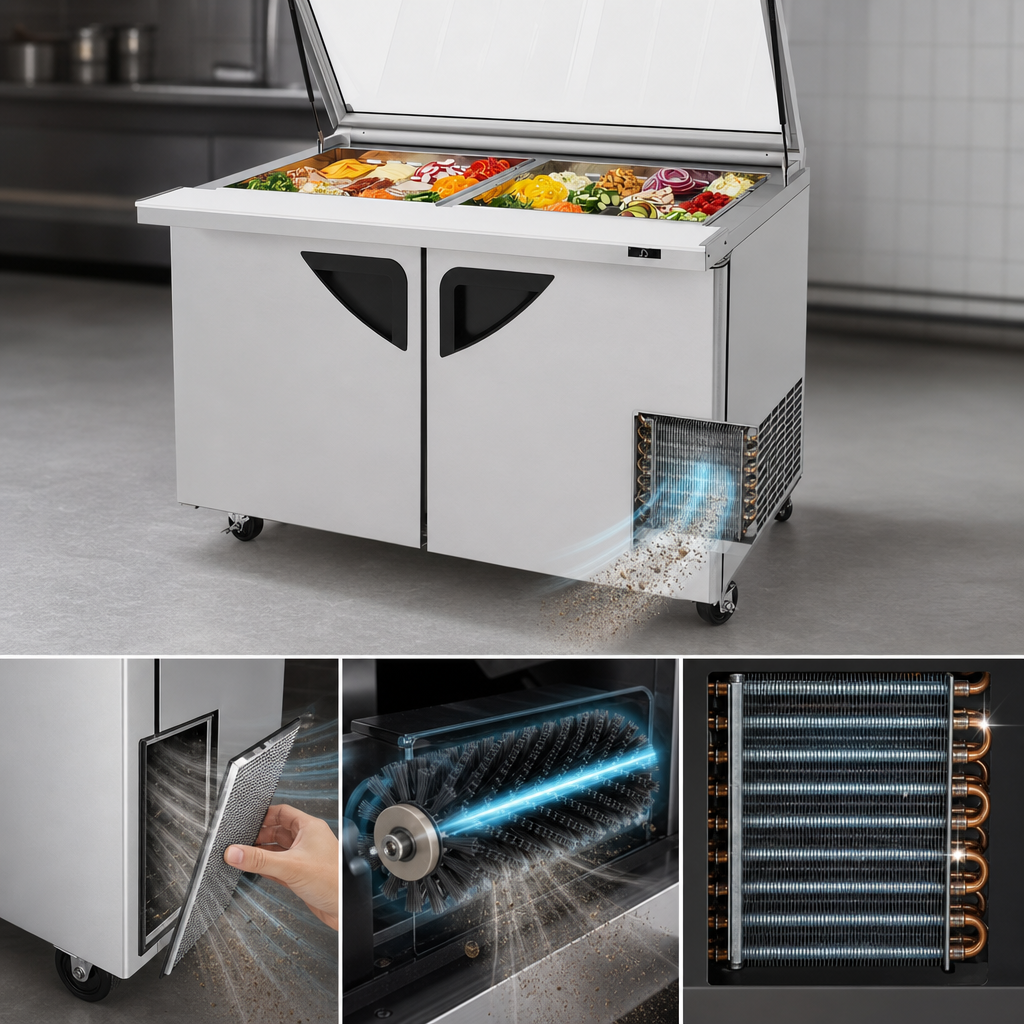 Self-Cleaning Condenser