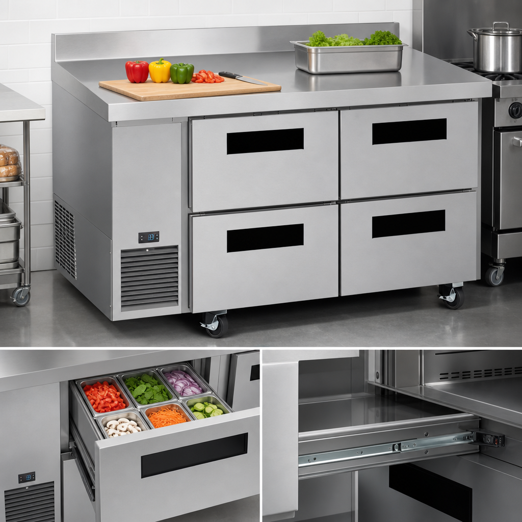 Four Drawer Storage