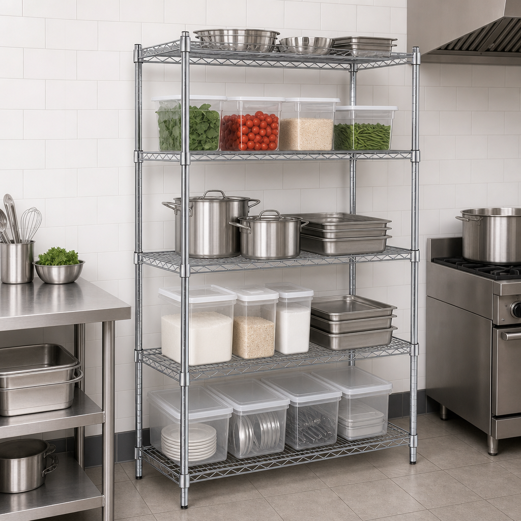 Five-Tier Storage