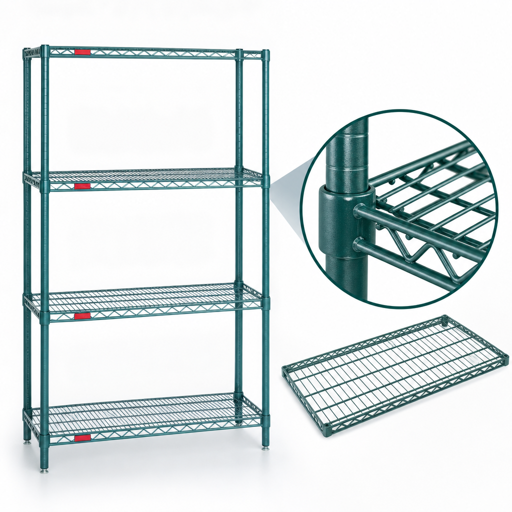 Patented QuadTruss Shelf Design