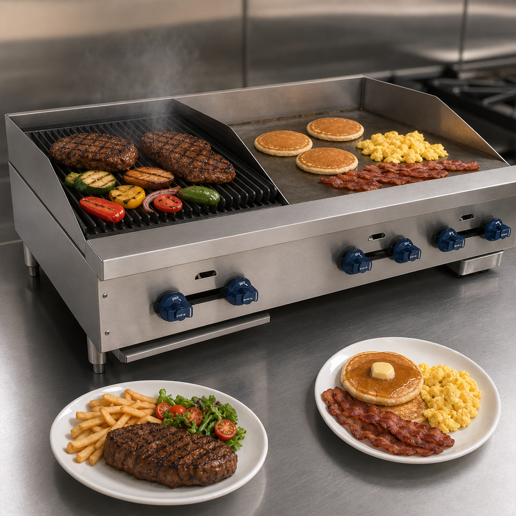 Combination Cooking Surface