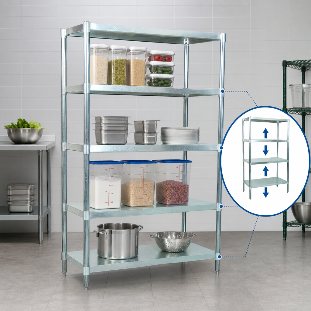 Four Adjustable Shelves