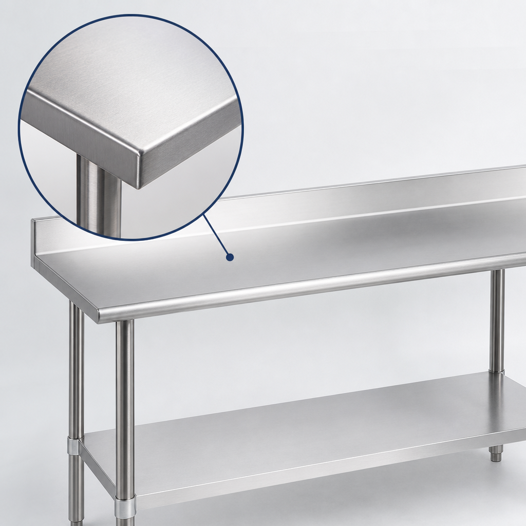 16-Gauge 400 Series Stainless Steel Top