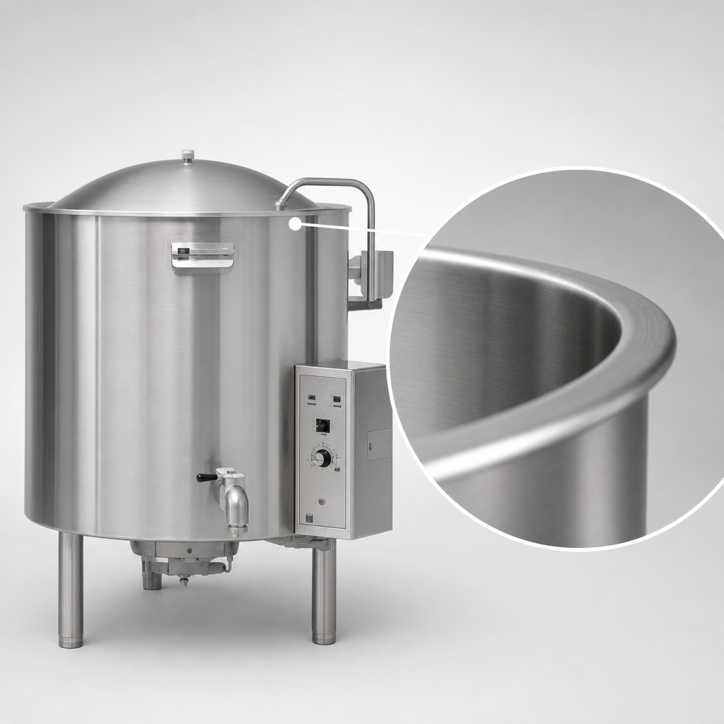 Deep-Drawn Stainless Steel Liner
