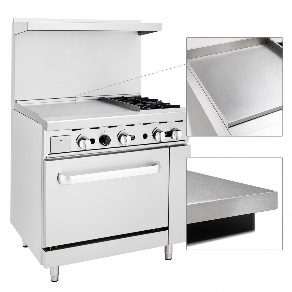 24-Inch Left Griddle