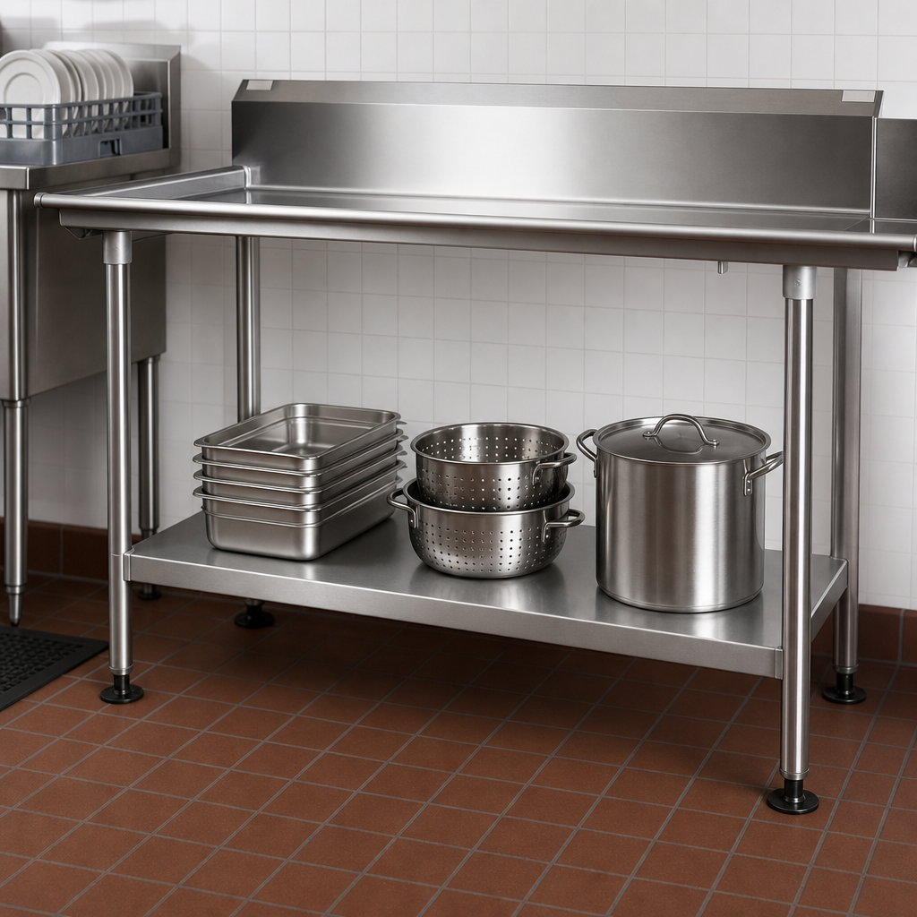 14-Gauge 300 Series Stainless Steel Shelf