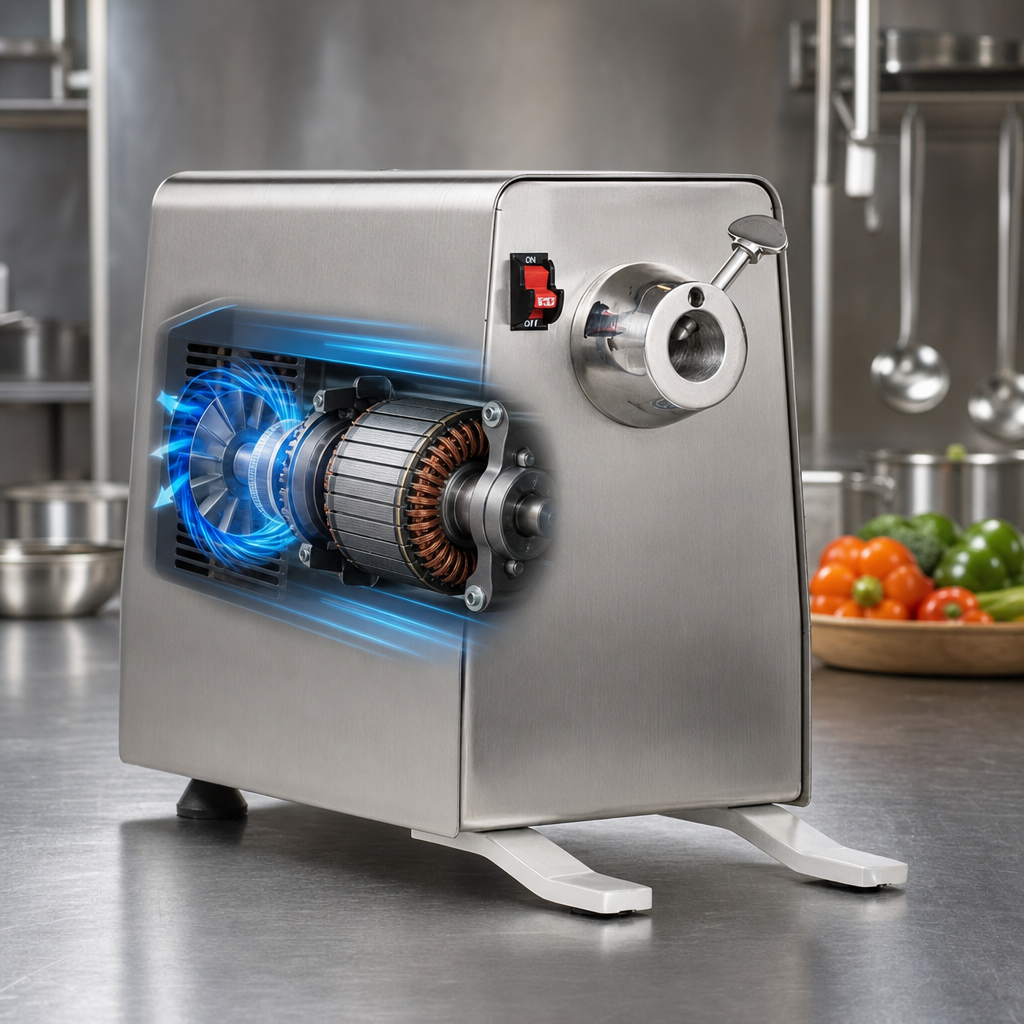 1 HP Fan-Cooled Motor