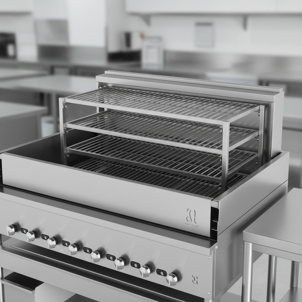 Cook a wide range of products to perfection with the Titan JCBH-24's versatile four adjustable cooking levels.