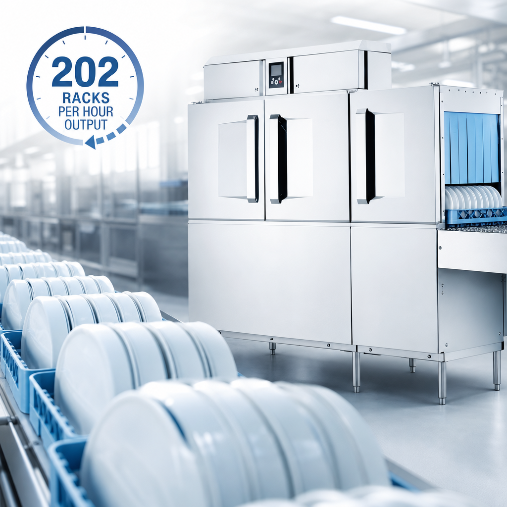 202 Racks Per Hour Output