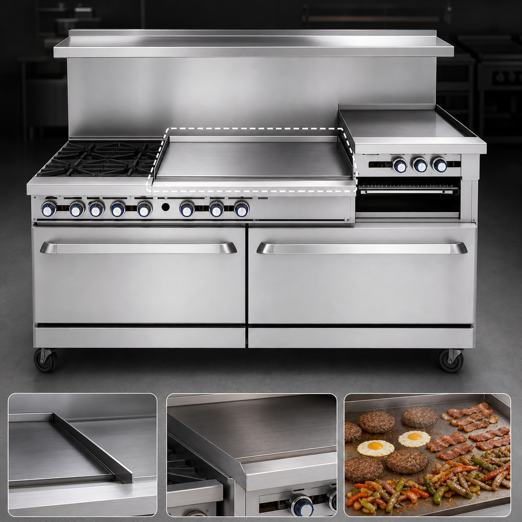 48-Inch Griddle Section