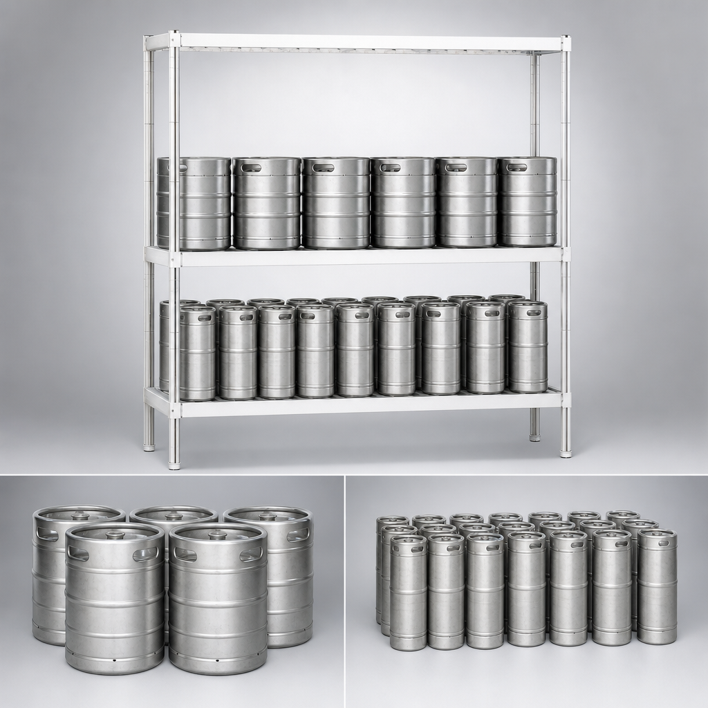 Dual Keg Capacity