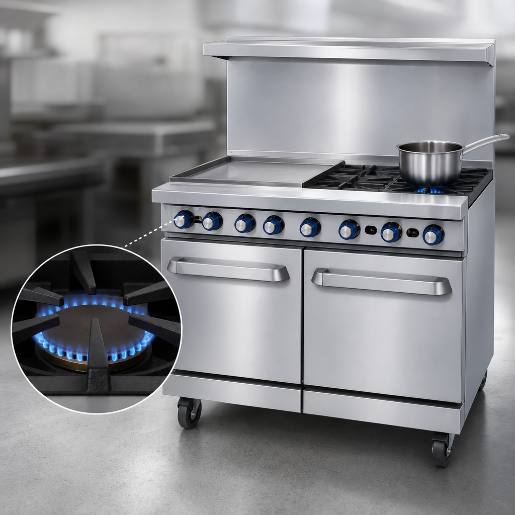 Low Simmer Burners