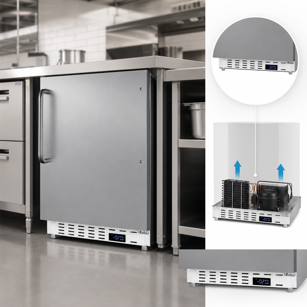 Bottom-Mount Self-Contained Refrigeration