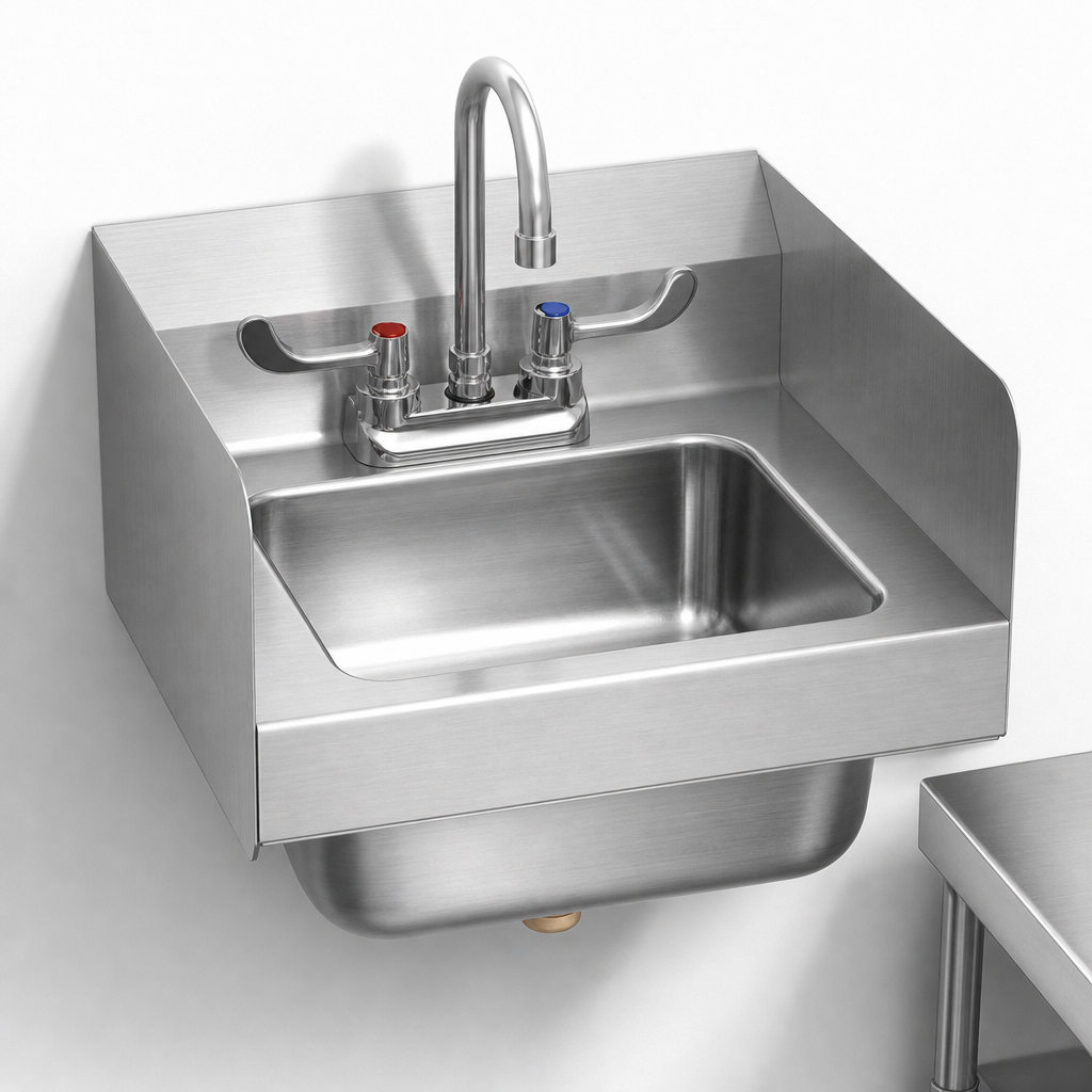 18-Gauge 304 Stainless Steel Construction