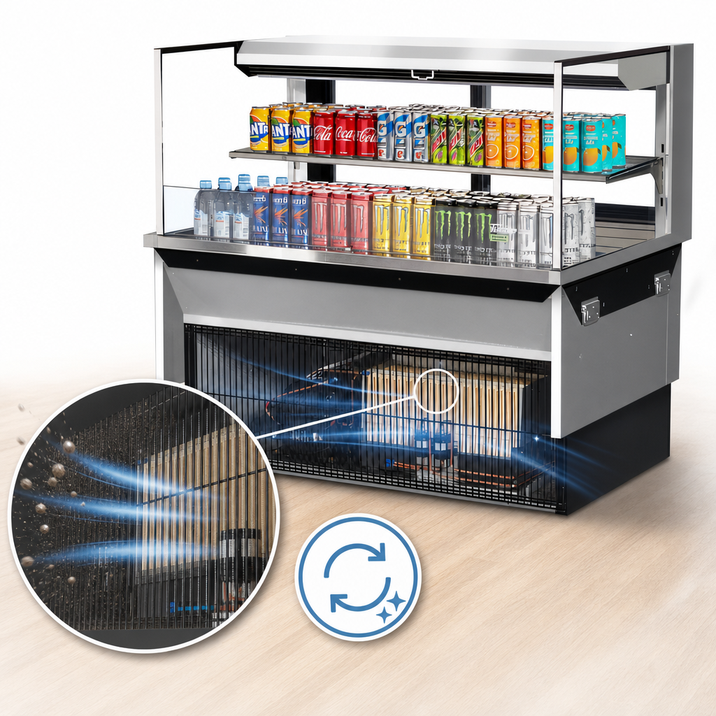 Self-Cleaning Condenser