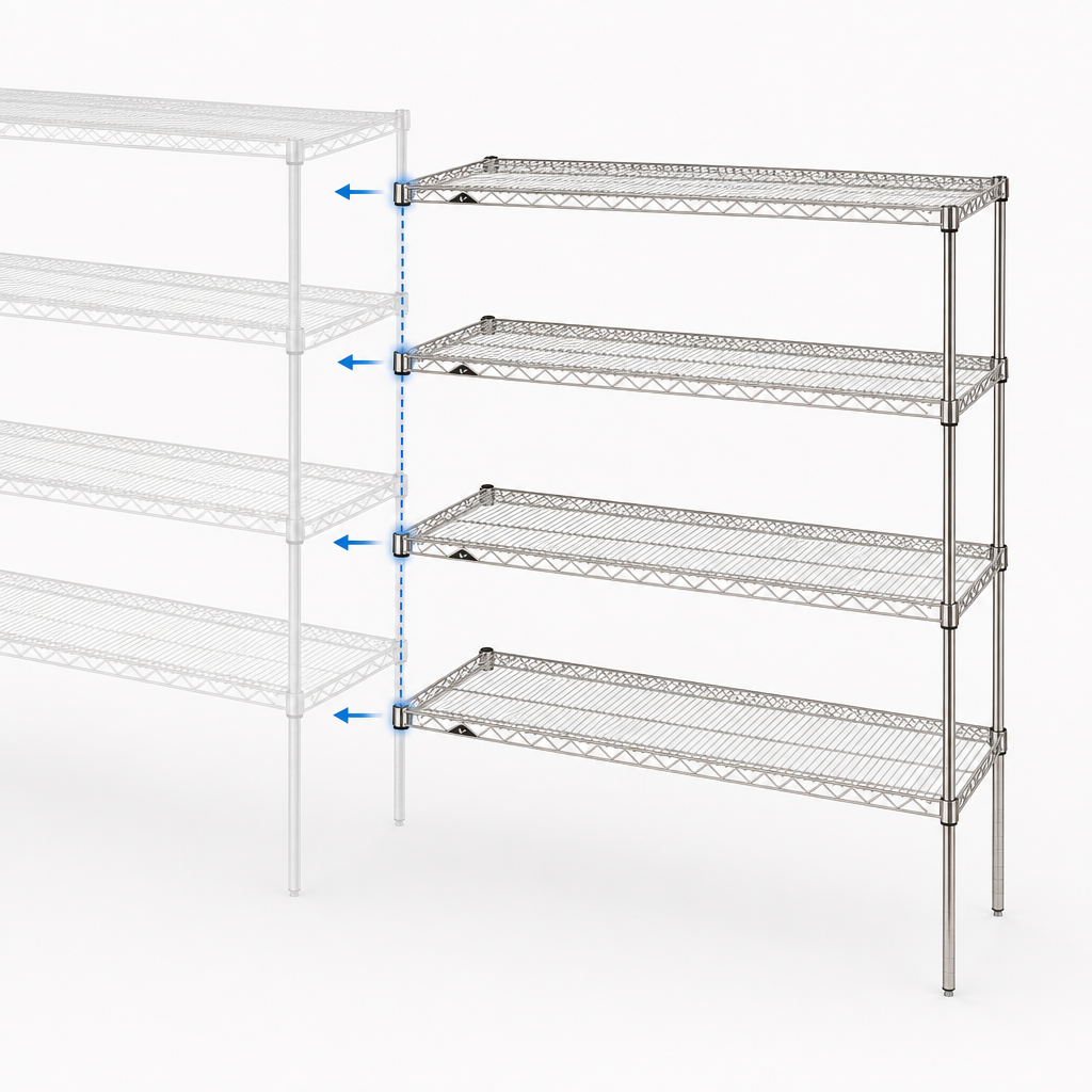 Add-On Shelving Design