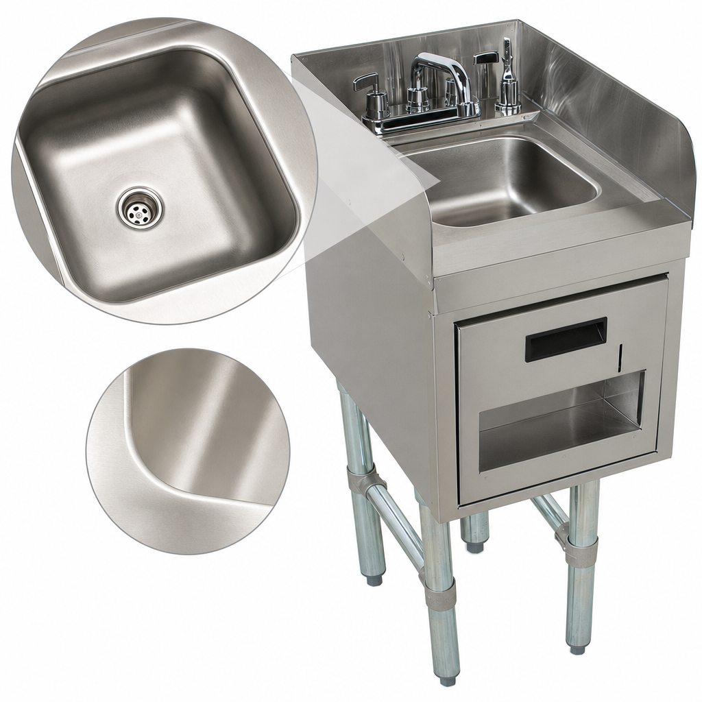 Deep Drawn Seamless Bowl