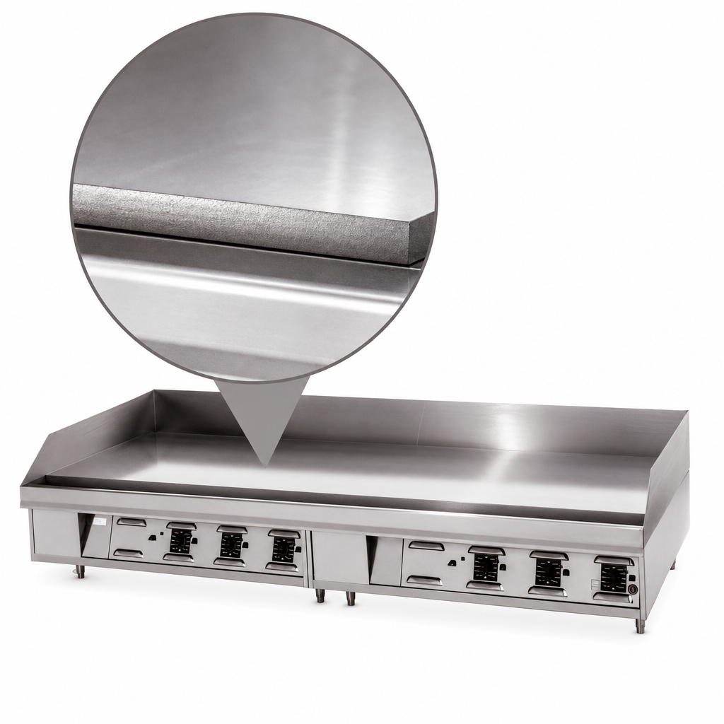 1-Inch Chrome Griddle Plate