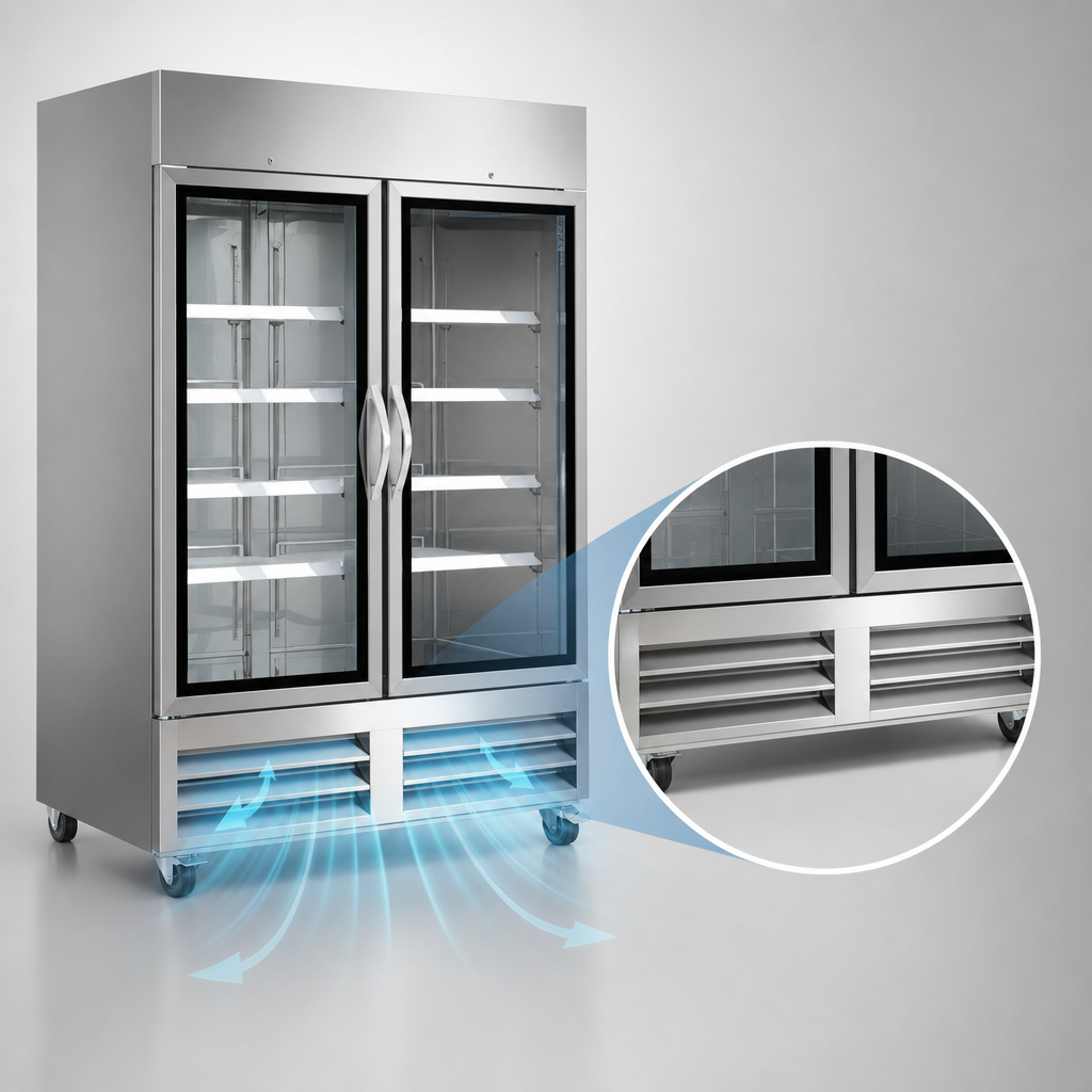 Bottom-Mount Self-Contained Refrigeration